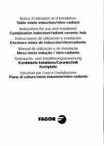 Mode d’emploi Fagor 3IFT-22I Table de cuisson