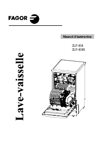 Mode d’emploi Fagor 2LF-454X Lave-vaisselle