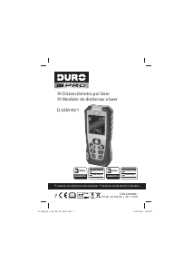 Manual de uso DURO D-LEM 40/1 Medidor láser
