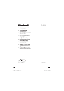 Manual Einhell TE-LD 60 Telemetru digital