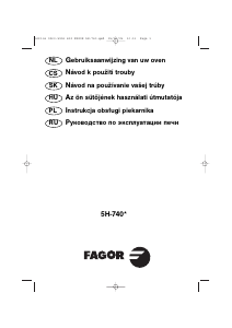 Návod Fagor 5H-740N Rúra