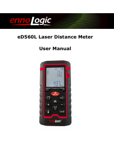 Manual ennoLogic eD560L Laser Distance Meter