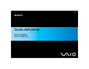 Manuale Sony Vaio VGN-SZ3XWP Notebook