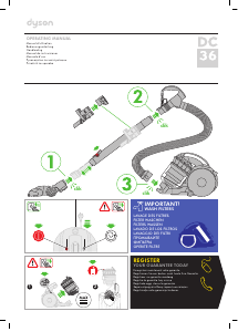 Mode d’emploi Dyson DC36 Aspirateur