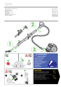 Mode d’emploi Dyson DC48 Aspirateur