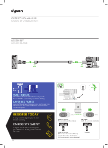 Mode d’emploi Dyson V8 Absolute Aspirateur