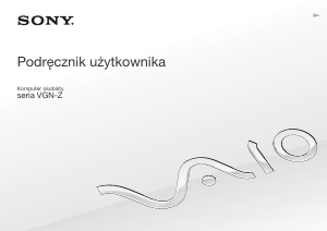 Instrukcja Sony Vaio VGN-Z56VRG Komputer przenośny