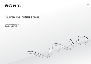 Mode d’emploi Sony Vaio VPCEA3B4E Ordinateur portable