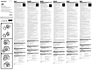 Manual Sony LA-EA5 Adaptor obiectiv