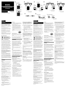 Manuale Sony SA-W3000 Subwoofer