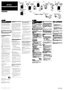 Manual de uso Sony SA-W3800 Subwoofer