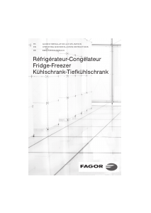 Manual Fagor 3FS-18LA Refrigerator