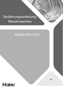 Bedienungsanleitung Haier HW50-BP12307 Waschmaschine