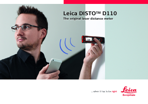 Priročnik Leica Disto D110 Laserski merilnik razdalje