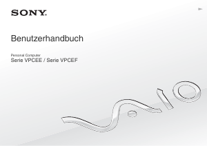 Bedienungsanleitung Sony Vaio VPCEE2M1E/WI Notebook