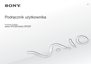 Instrukcja Sony Vaio VPCEE4J1E/WI Komputer przenośny