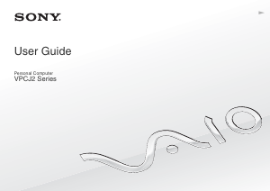Manual Sony Vaio VPCJ21S1R Laptop