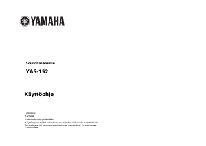 Käyttöohje Yamaha YAS-152 Kaiutin