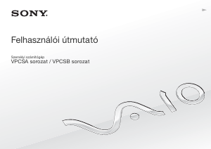 Használati útmutató Sony Vaio VPCSA2C5E Laptop