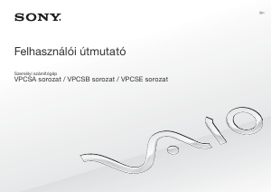 Használati útmutató Sony Vaio VPCSA4A4E Laptop