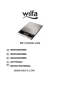 Manual Wilfa KW-4 Kitchen Scale