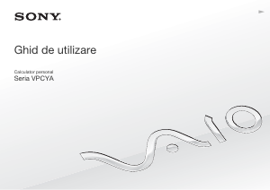 Manual Sony Vaio VPCYA1C5E Laptop