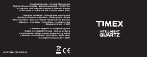 Manual de uso Timex T2N720ZA Intelligent Quartz Reloj de pulsera