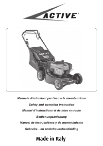 Mode d’emploi Active 5400 SVH Tondeuse à gazon