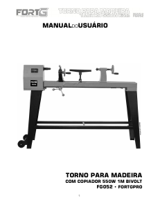 Manual FORTG FG052 Torno mecânico