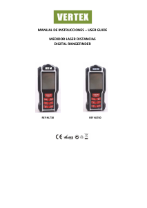 Manual de uso Vertex NLT60 Medidor láser