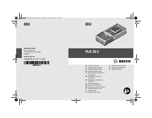 Manual Bosch PLR 50 C Telemetru digital