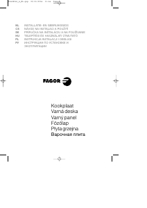 Handleiding Fagor 6IFT-4X Kookplaat