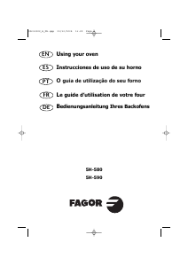 Bedienungsanleitung Fagor 5H-580X Backofen