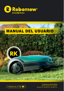 Manual de uso Robomow RK2000 Pro Cortacésped