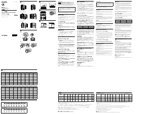 Mode d’emploi Sony SAL100M28 Objectif