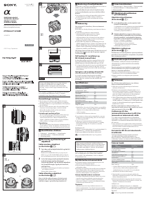 Brugsanvisning Sony SAL35F18 Objektiv