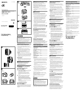 Руководство Sony SAL85F28 Объектив