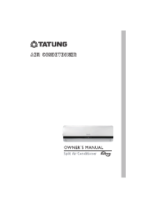 Manual Tatung R-091DYGN Air Conditioner
