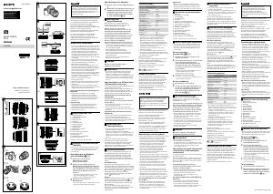 Handleiding Sony SEL2070G Objectief