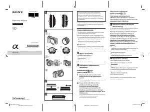 Instrukcja Sony SEL20F28 Obiektyw