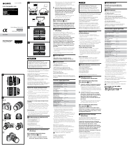 Руководство Sony SEL24240 Объектив