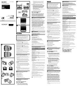 Руководство Sony SEL2470Z Объектив