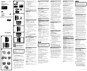 Manual de uso Sony SEL24F28G Objetivo