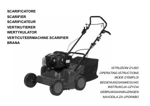 Manual Stiga SC 42 B Lawn Raker