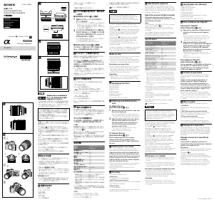 Manual de uso Sony SEL35F14Z Objetivo