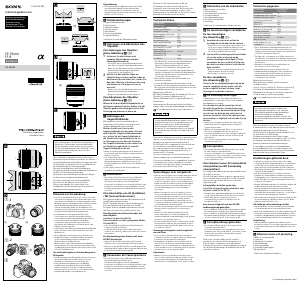Manuale Sony SEL35F18F Obiettivo