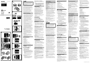 Bruksanvisning Sony SEL50F12GM Objektiv