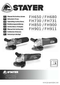 Manual Stayer FH650 Rebarbadora