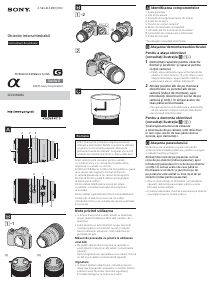 Manual Sony SEL90M28G Obiectiv