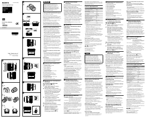Руководство Sony SELP1635G Объектив